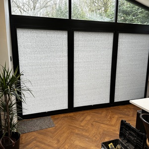 Perfect Fit Blinds With Black Frame 