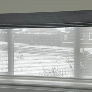 Roman Blind With A Roller Blind